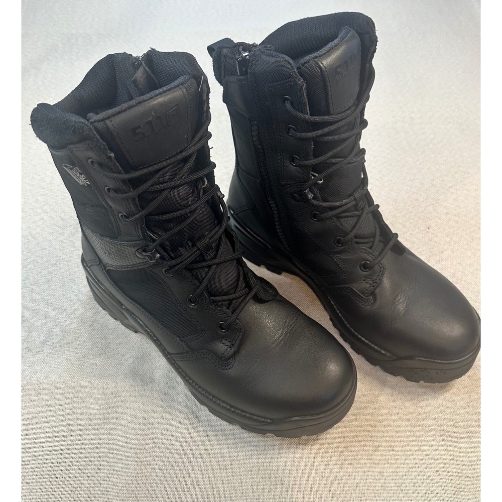 5.11 Tactical ATAC 2.0 8 Storm Waterproof Side Zip Boots Black 12392ABR Mens 9